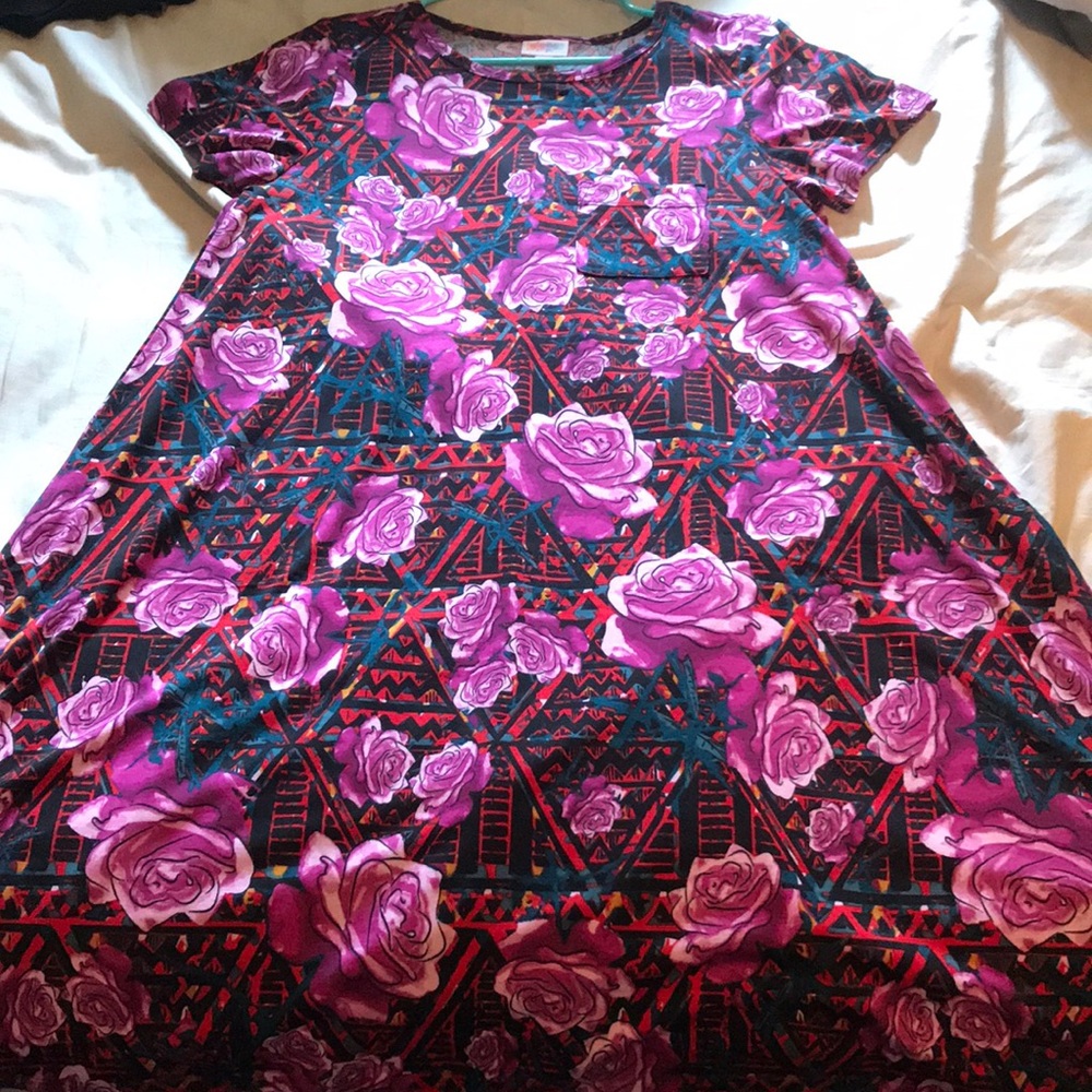 Rose Print LLR Carly Dress 🌹